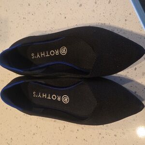 Rothy's Women's Black Point Flats